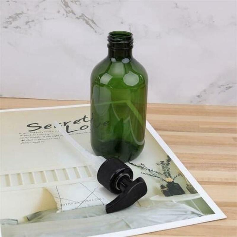 Side View of Plastic Soap Dispensers